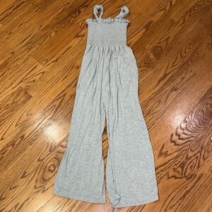 Habitual Kid Girl’s Grey Jumpsuit Size 14